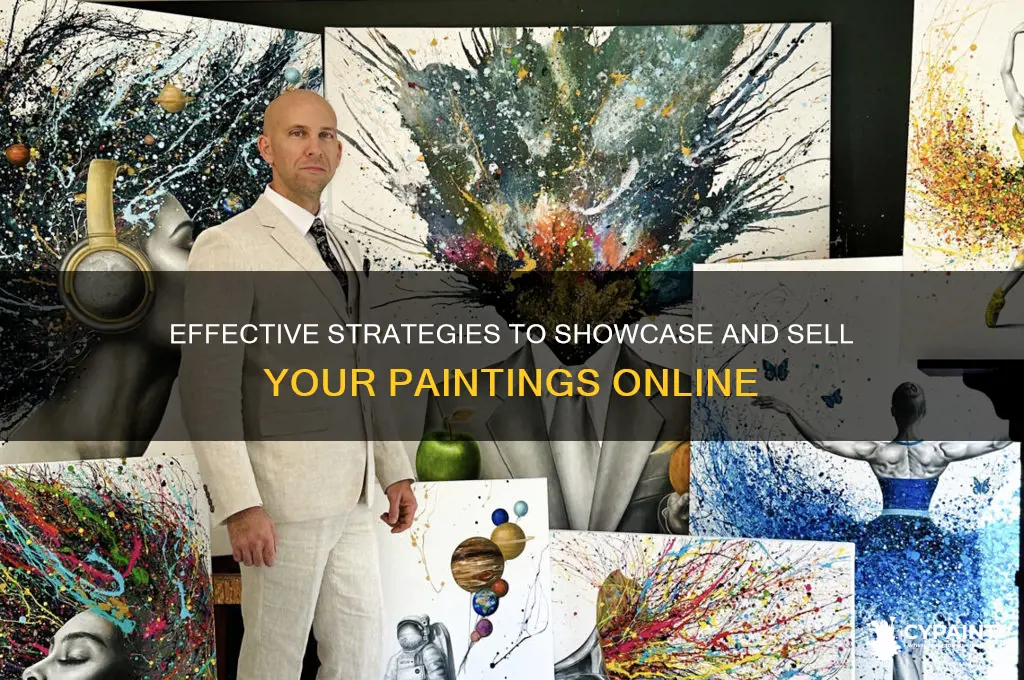 how to promote your paintings for sale