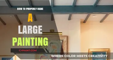 Master the Art: Hanging Large Paintings Like a Pro