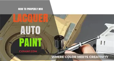 Mastering Lacquer Auto Paint Mixing: Essential Tips for Flawless Results
