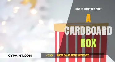 Mastering the Art of Painting Cardboard Boxes: A Step-by-Step Guide