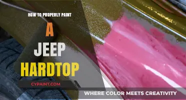 Mastering the Art of Painting Your Jeep Hardtop: A Step-by-Step Guide