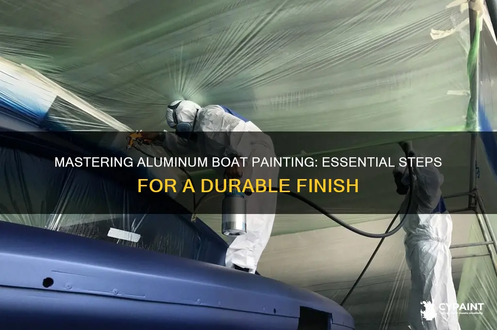 how to properly paint an aluminum boat
