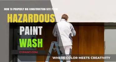 Safely Rigging Construction Sites: Effective Hazardous Paint Wash Management Tips