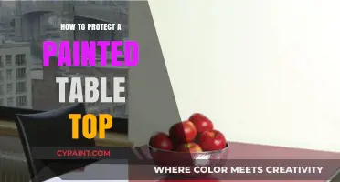 Preserving Your Painted Tabletop: Essential Tips for Long-Lasting Protection