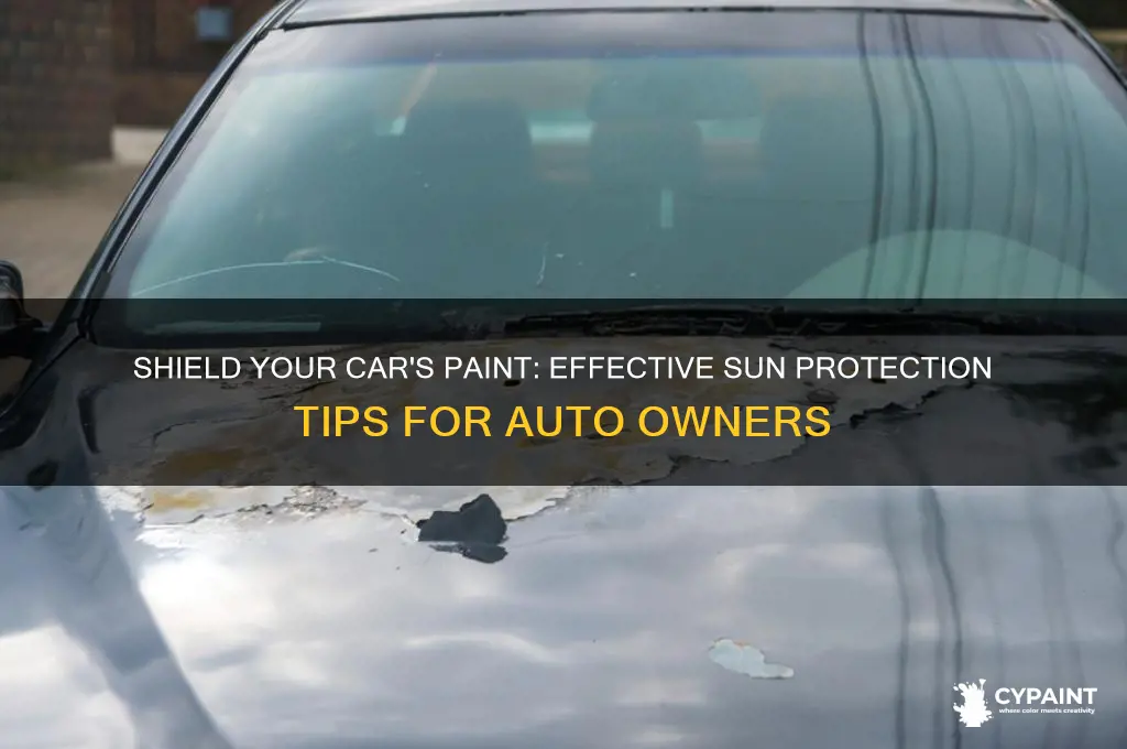 how to protect auto paint from sun