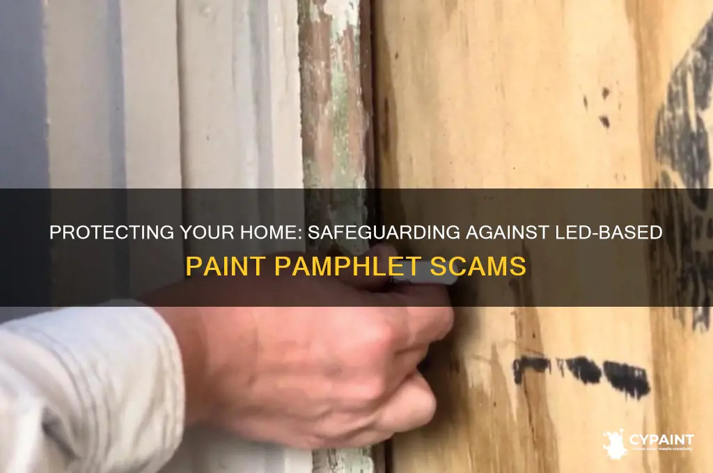 how to protect from led base paint panflit