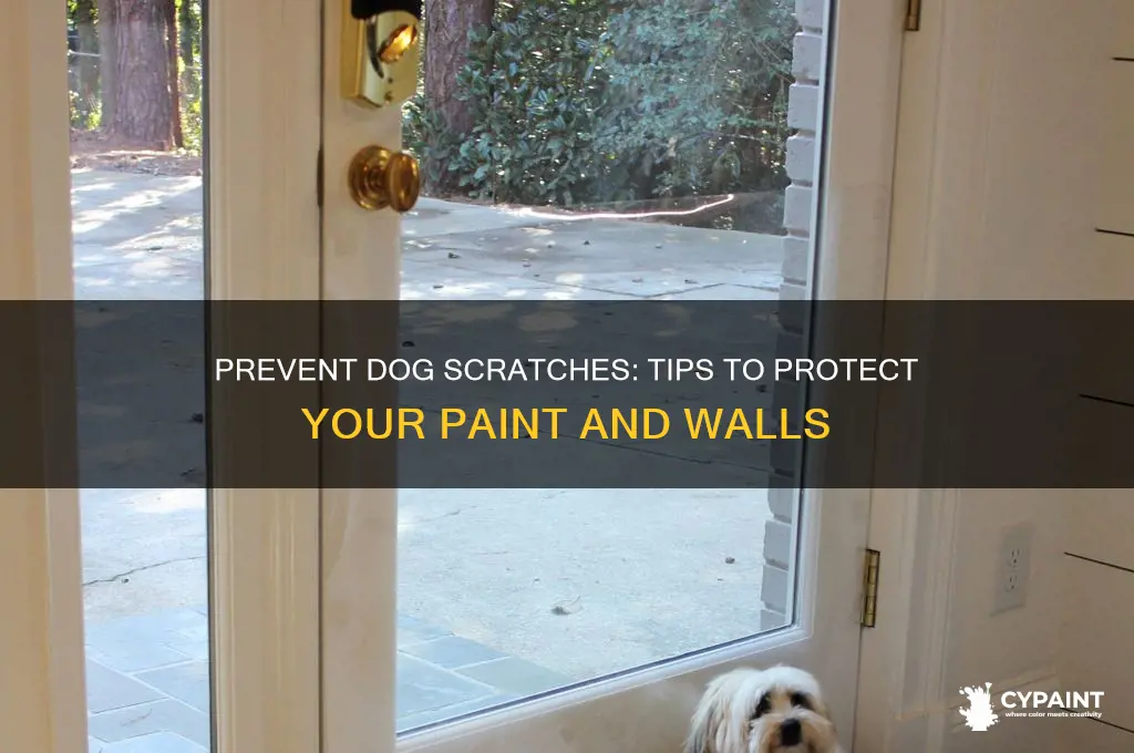 how to protect paint from dog scratches