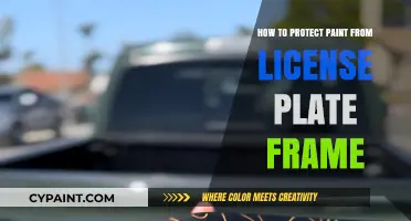 Shield Your Car's Paint: Effective Tips to Prevent License Plate Frame Damage