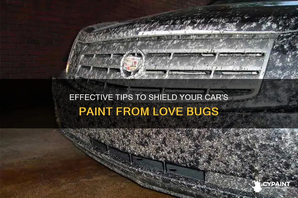 how to protect paint from love bugs