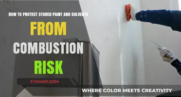 Safeguarding Stored Paint and Solvents: Effective Combustion Risk Prevention Tips