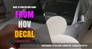 Protect Your Paint: Effective Tips to Safeguard Against HOV Decal Damage