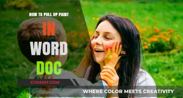 Mastering Paint Integration: How to Pull Up Paint in Word Docs