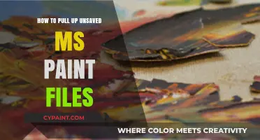 Recovering Lost MS Paint Creations: A Guide to Retrieving Unsaved Files