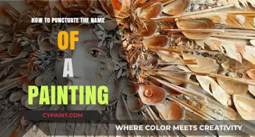 Mastering Art Titles: Punctuating Painting Names Like a Pro