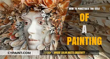 Mastering Art Titles: Punctuation Tips for Painting Names