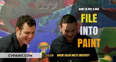 Convert and Edit: Inserting Doc Files into Paint Easily