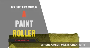 Quick Guide: Replacing a Paint Roller with a New Roller