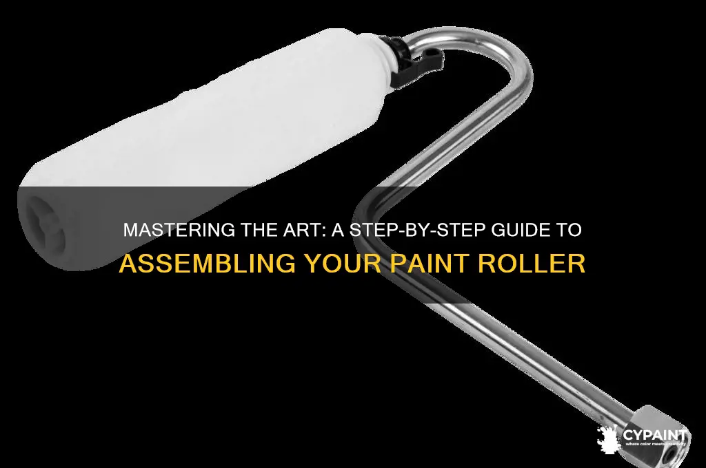 how to put a paint roller together