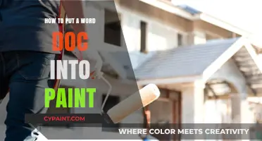Convert Word Docs to Paint: A Simple Step-by-Step Guide