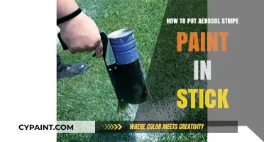 Mastering Aerosol Stripe Paint Application: Tips for Using Stick Tools