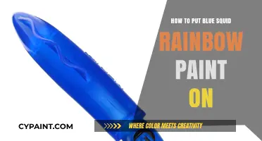Mastering Blue Squid Rainbow Paint Application: A Step-by-Step Guide