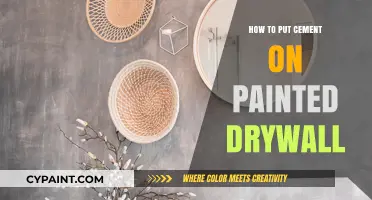 Applying Cement Over Painted Drywall: A Step-by-Step Guide for Success