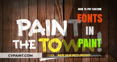 Add Personality to Your Art: Custom Fonts in Paint Tutorial
