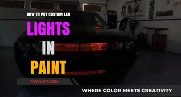 Custom LED Lights in Paint: A Creative DIY Guide