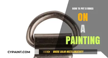 Easy Guide: Attaching D-Rings to Your Painting for Secure Hanging