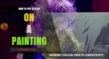 Sparkle Your Art: Easy Steps to Add Glitter to Paintings
