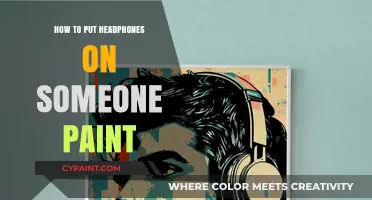 Creative Tips for Painting Headphones on a Person's Portrait
