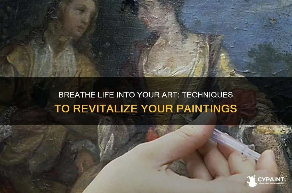 how to put life into your painting