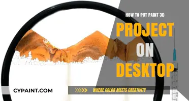 Display Your Paint 3D Creations: A Desktop Setup Guide