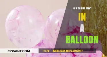 Creative Balloon Painting: Easy Steps to Fill Balloons with Paint