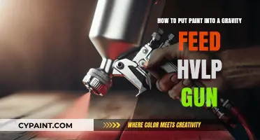Mastering Gravity Feed HVLP Guns: Easy Paint Loading Techniques