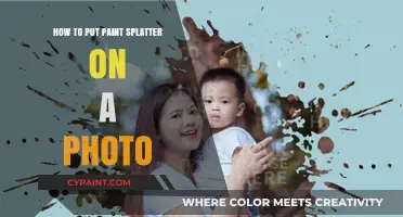Creative Photo Editing: Adding Paint Splatter Effects to Your Images