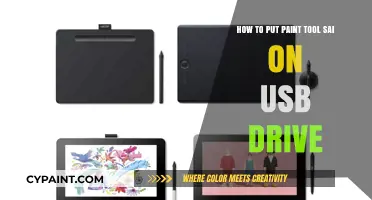 Transferring Paint Tool Sai: USB Drive Installation