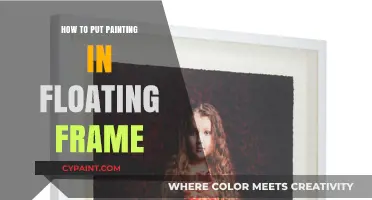 Mastering the Art: How to Perfectly Mount Paintings in Floating Frames