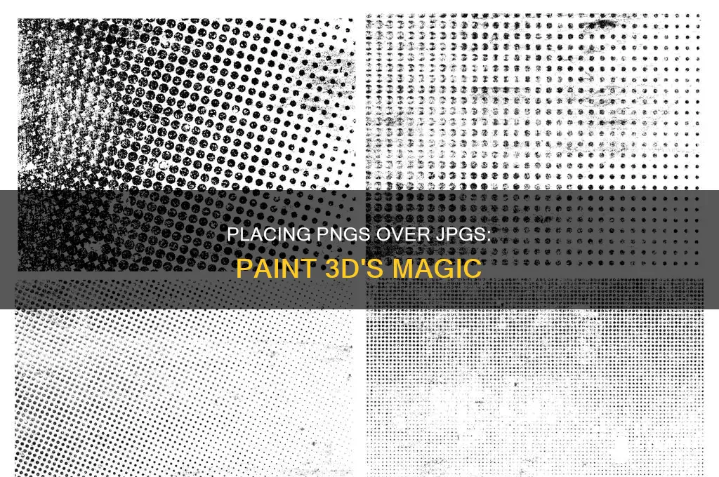 how to put png over jpg in paint 3d