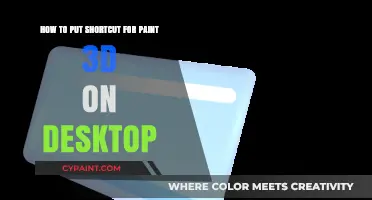 Customizing Your Desktop: Paint 3D Shortcut