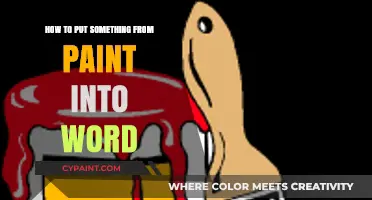Seamlessly Integrate Paint Creations into Word Documents: A Step-by-Step Guide