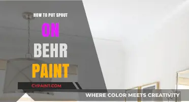 Easy Guide to Adding a Spout to Your Behr Paint Can