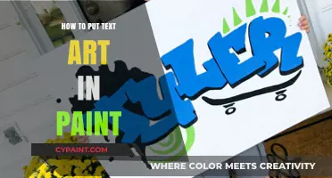 Mastering Text Art: Easy Steps to Create in Paint
