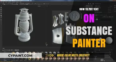 Mastering Text Placement in Substance Painter: A Step-by-Step Guide