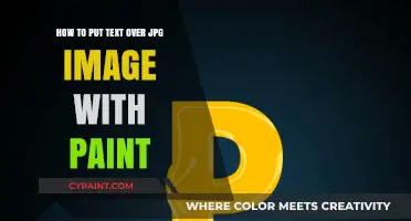 Placing Text on Images: A Paint Guide