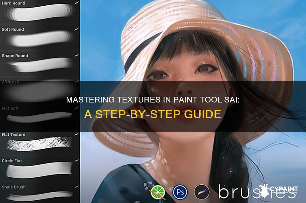 how to put textures in paint tool sai