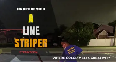 Guide to Filling Your Line Striper with Paint