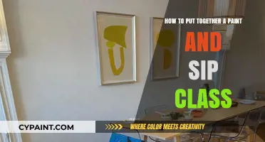 Creating Fun Paint and Sip Classes: A Guide