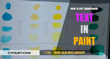 Mastering Transparency: How to Add Clear Text in MS Paint