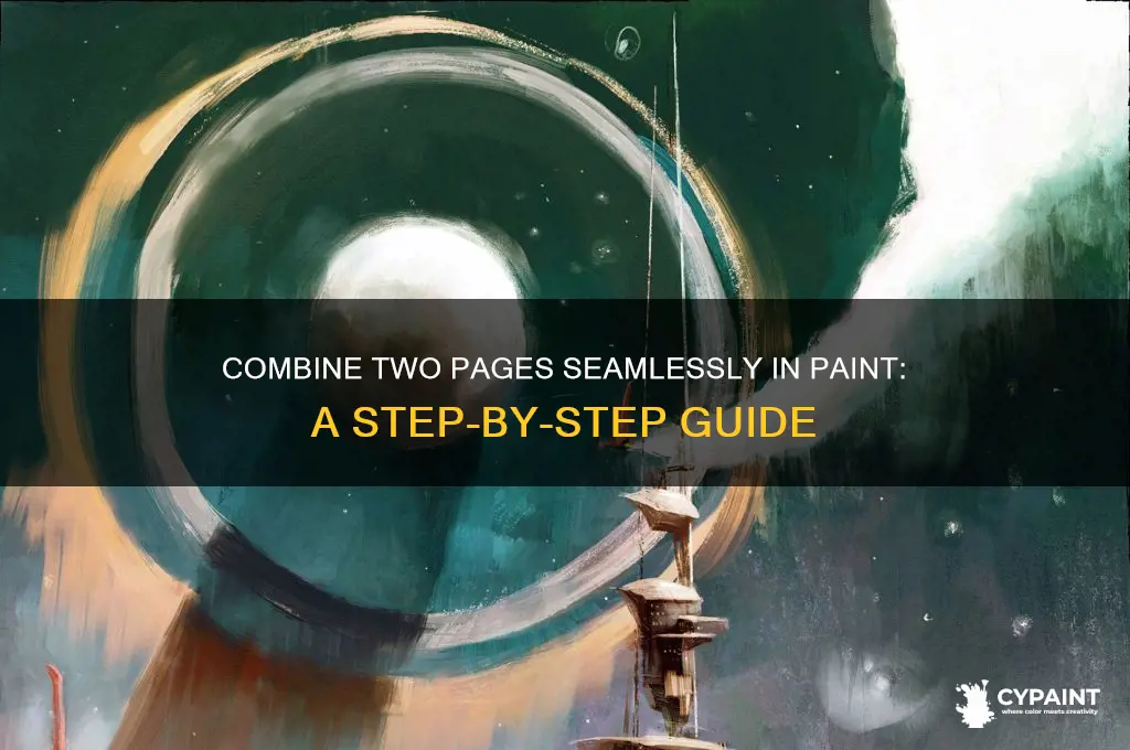 Combine Two Pages Seamlessly In Paint: A Step-By-Step Guide | CyPaint